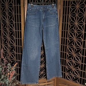 Women's Blue Flare & Wide Leg Jeans